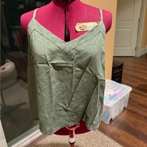 Army Green Tank Top